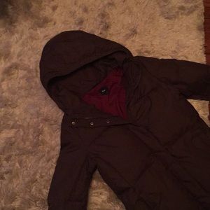 Brown Gap Puffy Coat